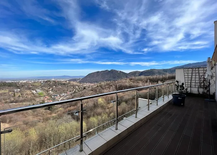 Coroni Apart 4 Cu Terasa Si Vedere Panoramica Brașov