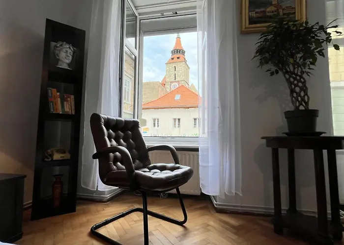 Ultracentral Vintage Apartment Black Church View Steps Away From Piata Sfatului Brașov